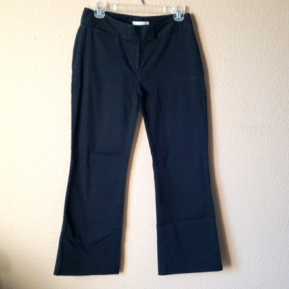 Janeville 98% cotton Black pants Sz 4